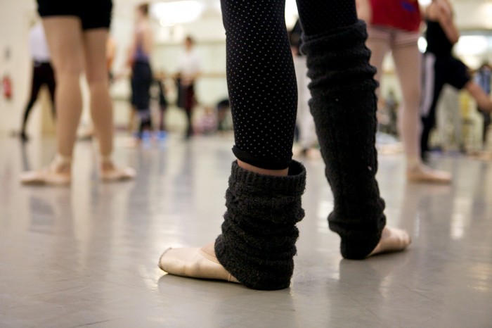 Feet and Pointe Shoes