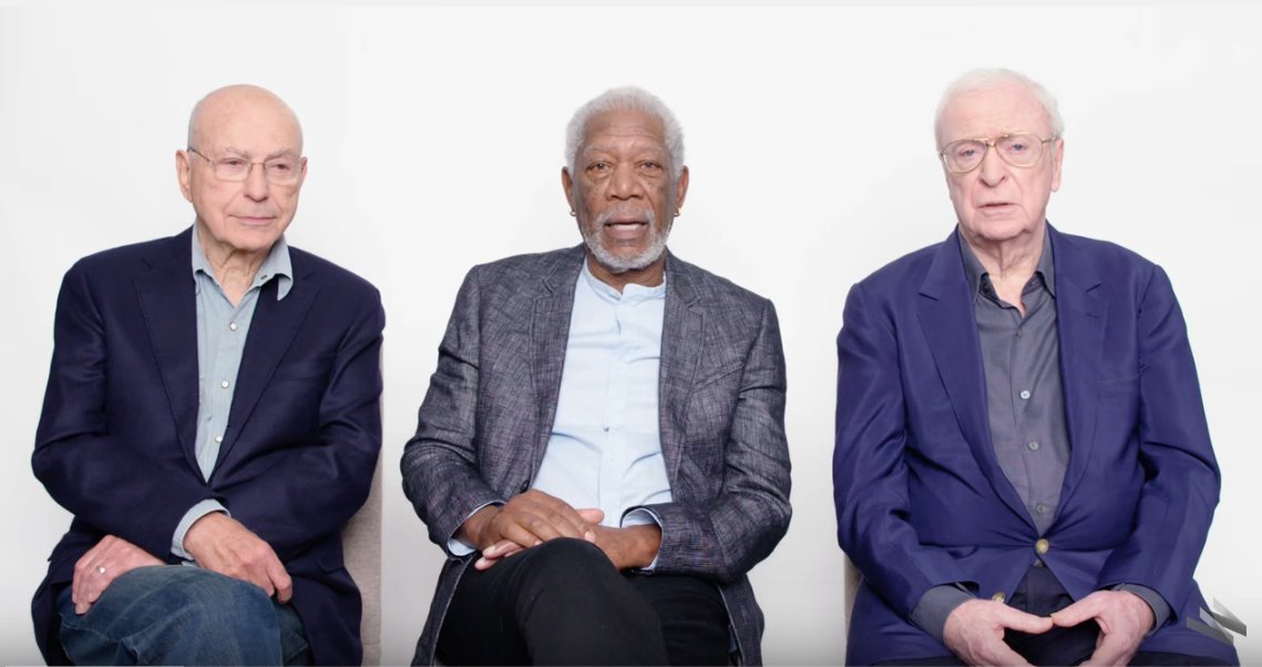 Read more about the article Morgan Freeman, Michael Caine, and Alan Arkin Answer the Web's Most Searched Questions