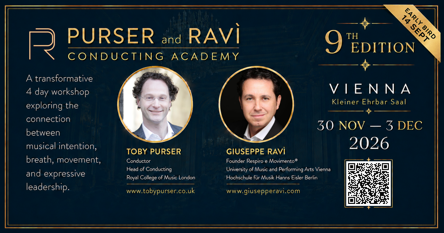 Conducting Academy in Vienna, 30 November to 3 December 2026